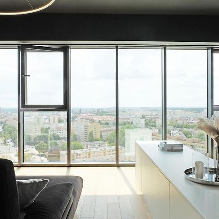 Hanza Tower - Luxurious Apartment 60M2 - 15Th Floor City View Stettin Exterior foto