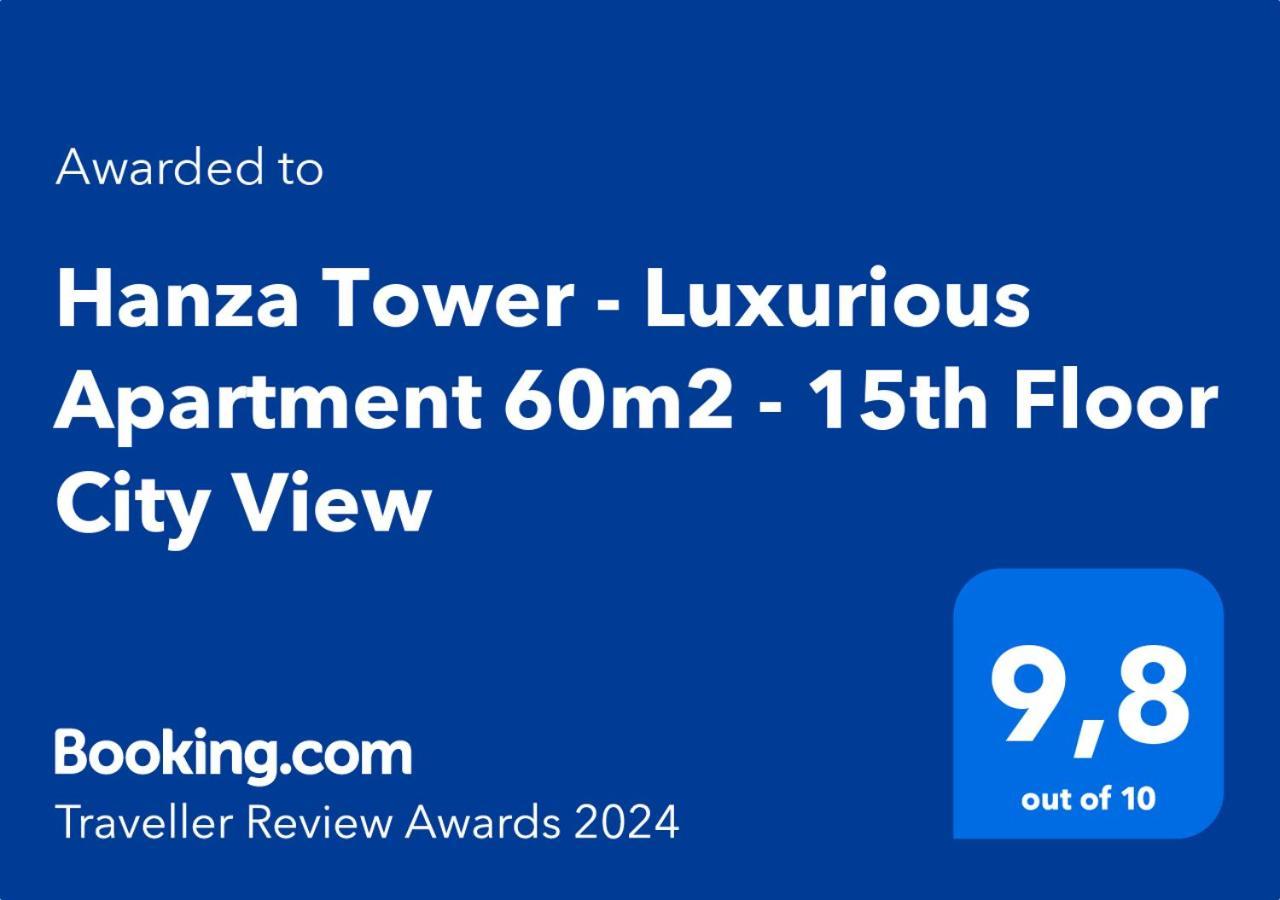 Hanza Tower - Luxurious Apartment 60M2 - 15Th Floor City View Stettin Exterior foto